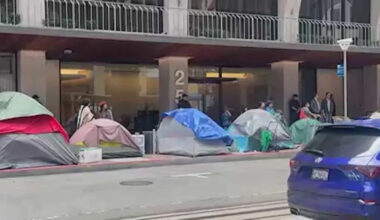 A massive homeless encampment popped up in San Francisco. Turns out, it’s fake