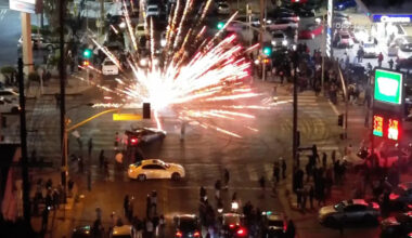 VIDEO: Chaotic scenes at multiple street takeovers across Los Angeles area