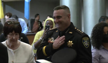 Oakland Police Chief James Beere officially sworn in