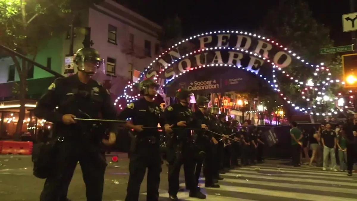 Massive World Cup party in San Jose gets chaotic with Mexico win