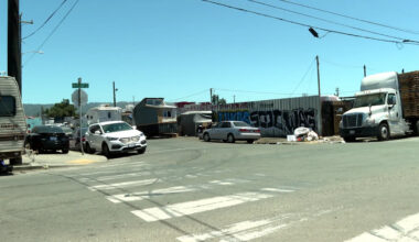 East Oakland residents frustrated with growing homeless encampment near school