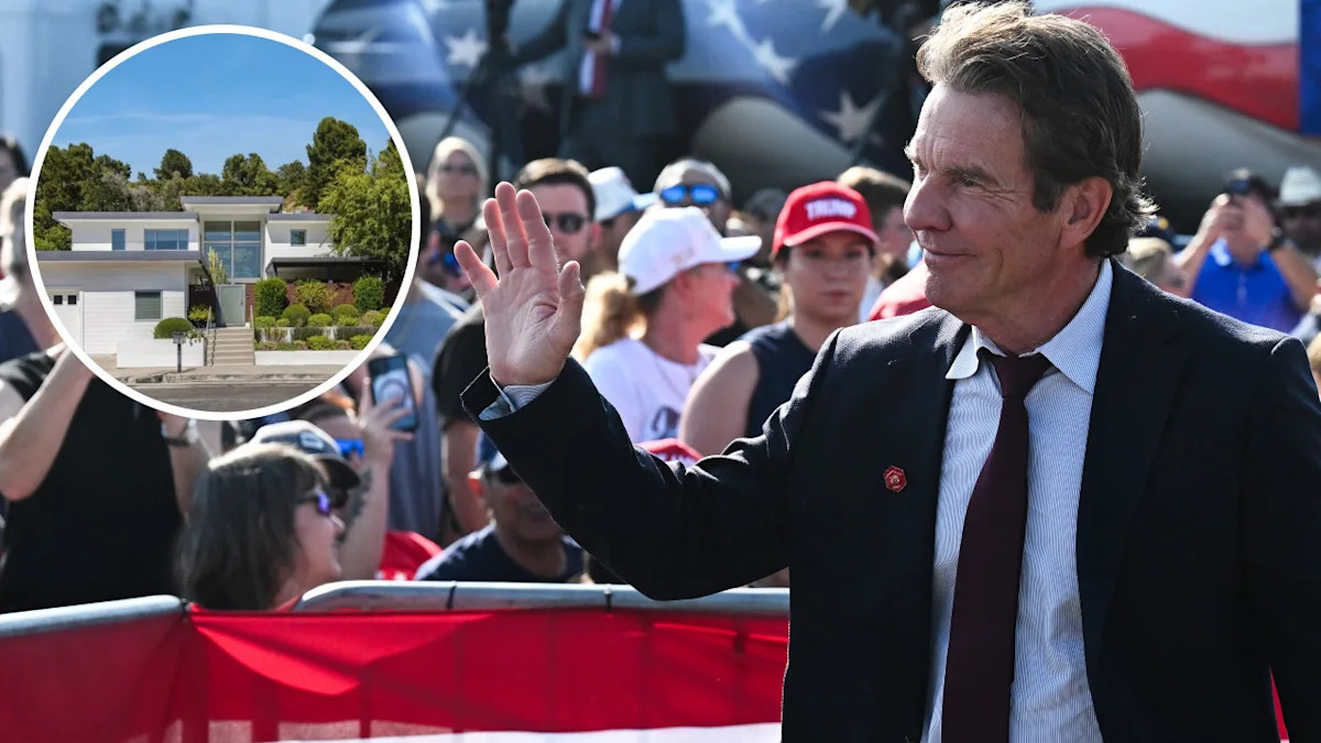 Dennis Quaid flees California for good — lists LA mansion for $5.2M, becomes latest star to quit on Gavin Newsom’s state