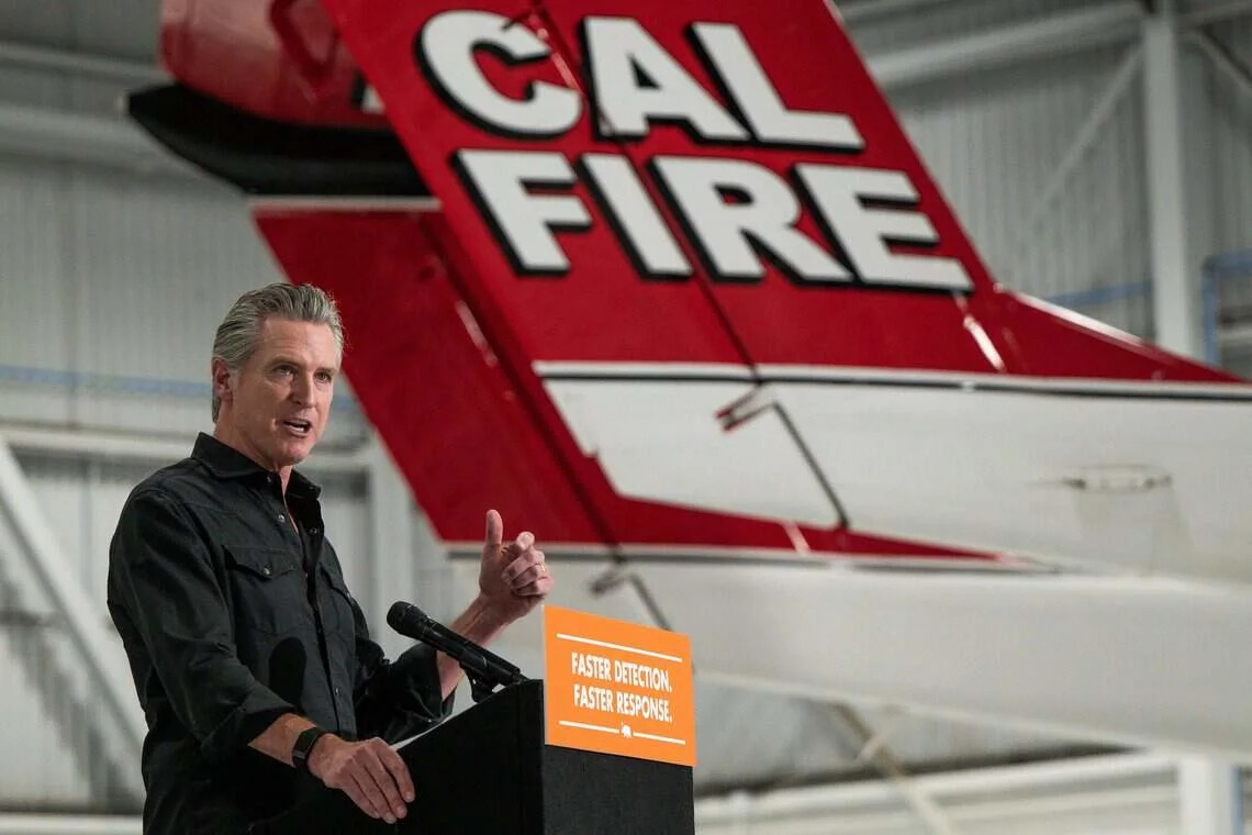 Gov. Gavin Newsom says climate change poses ‘financial risks’ to California, US