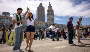 Ferry Building birthday party attracts thousands to San Francisco's Embarcadero