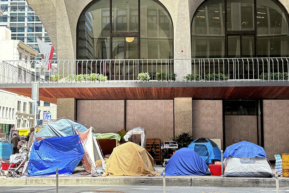 Netflix set up a fake encampment in San Francisco. Residents called 311.