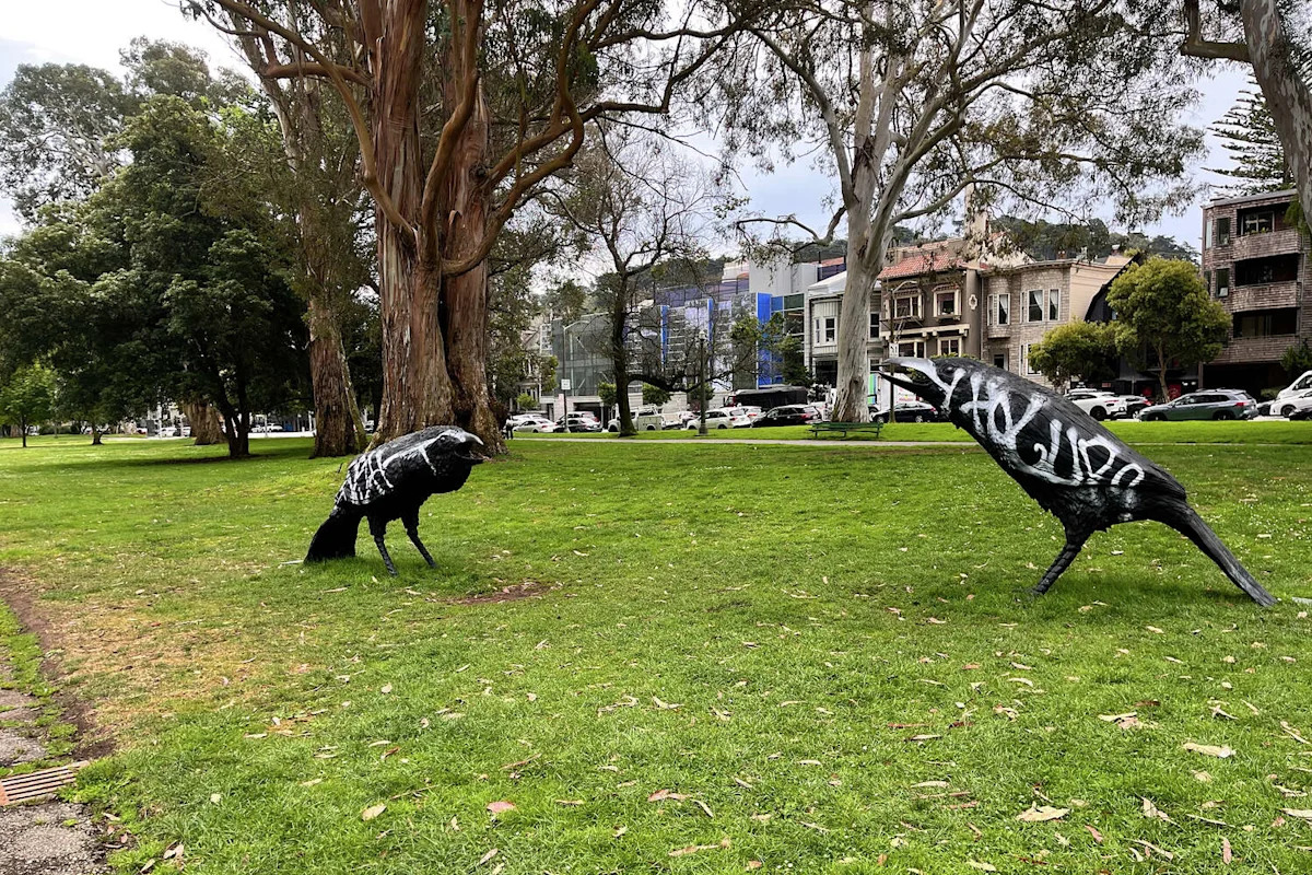 2 of San Francisco's large artworks have been vandalized