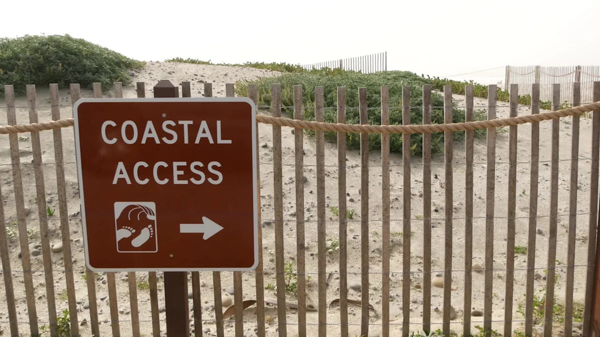 California made the coast public, but many communities still can't reach the sand