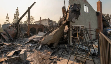 California wildfire survivors return to rebuilt homes, but power delays leave them in the dark