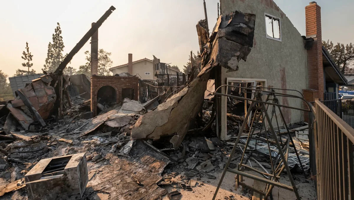 California wildfire survivors return to rebuilt homes, but power delays leave them in the dark