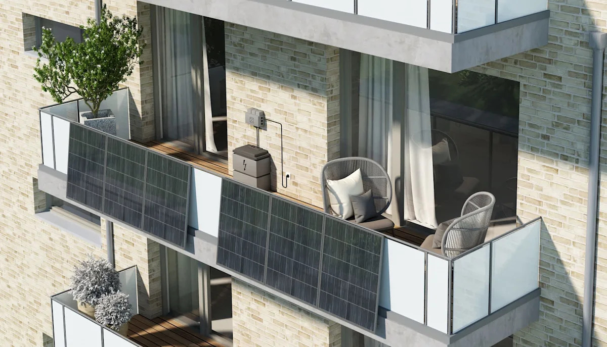 California lawmakers back balcony solar that works through a standard wall outlet