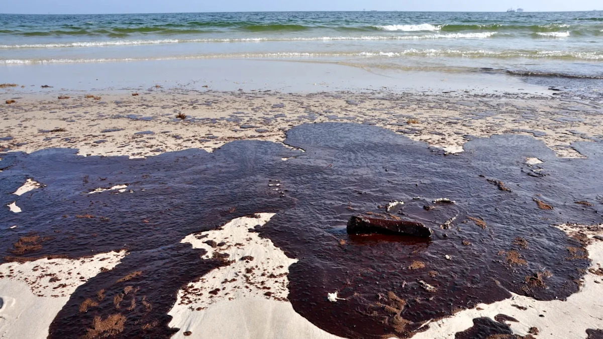 California beach alert follows crude-oil clumps that left surfer 'head to toe' in oil