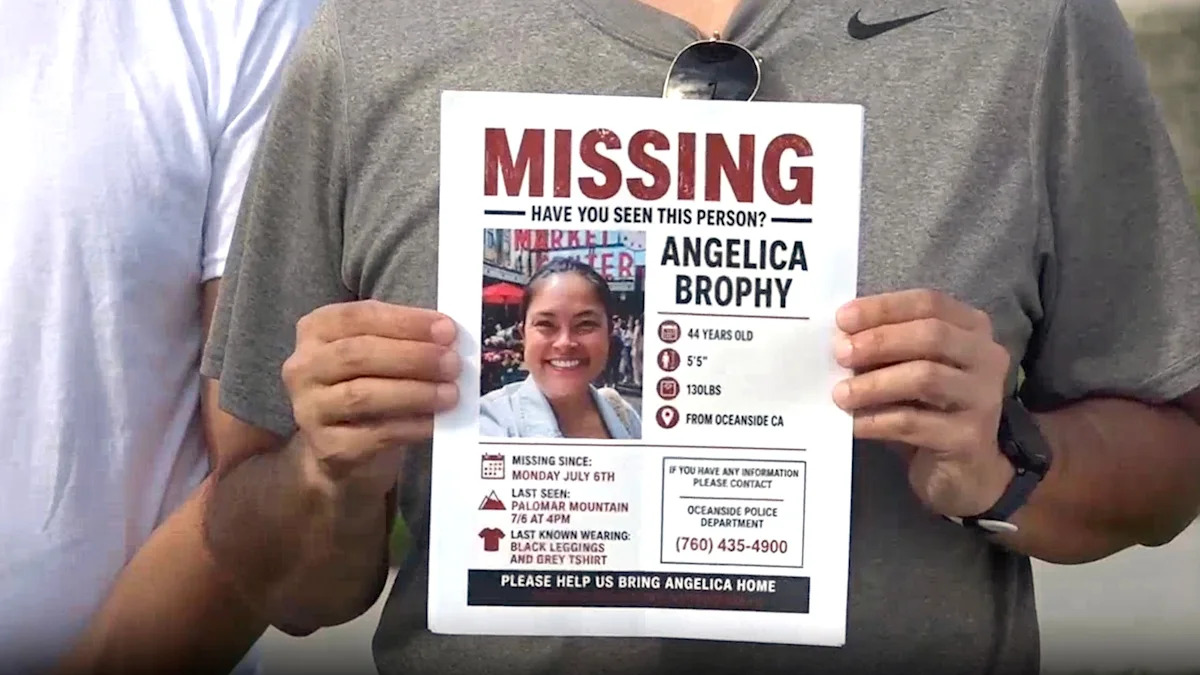 Volunteers, first responders comb California woods for missing mom