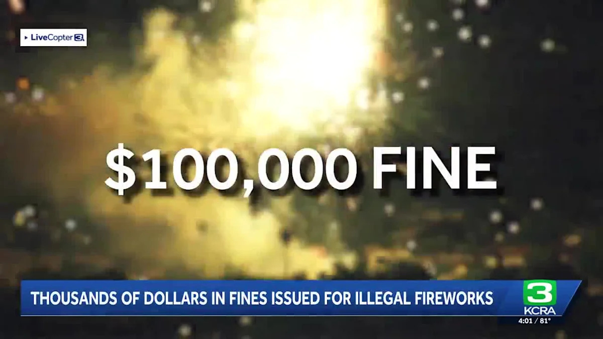 Del Paso Heights home issued $100K in illegal fireworks citations, Sacramento fire officials say