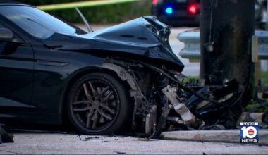 1 dead, 1 injured in Oakland Park crash