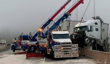 Truckee big rig crash blocks eastbound I-80 near Donner Pass