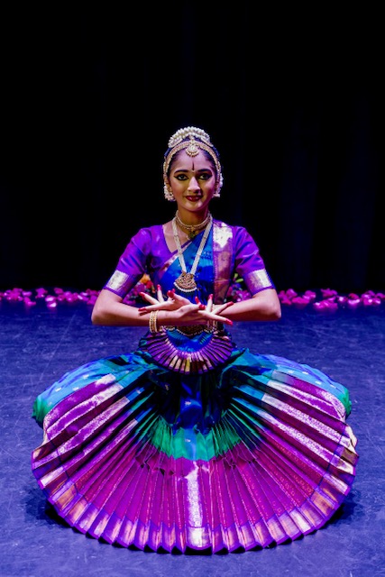 Shriya Kashyap in “Shri, the Goddess of Grace & Beauty" - Photo by Gene Lewis.