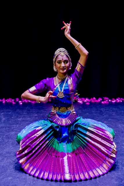 Shriya Kashyap in “Shri, the Goddess of Grace & Beauty" - Photo by Gene Lewis.