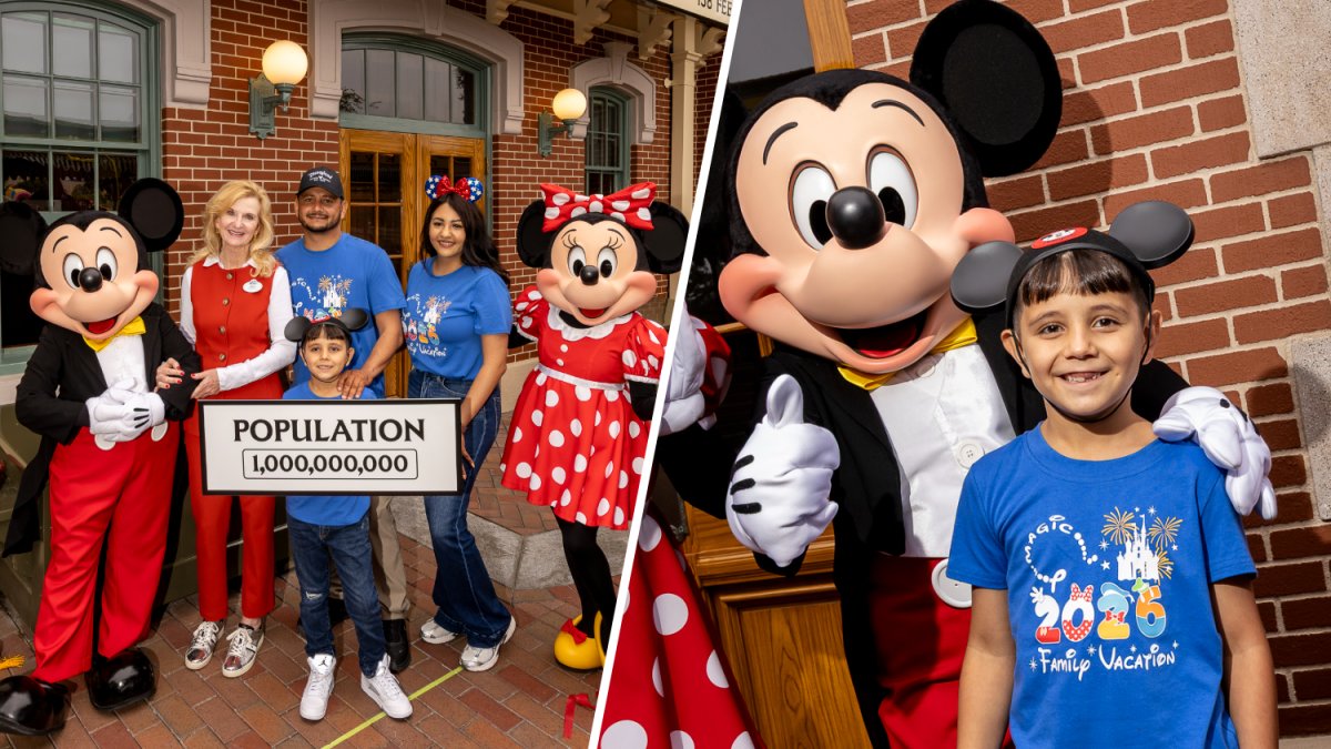 Boy becomes Disneyland’s 1 billionth honorary guest on his 8th birthday – NBC Los Angeles