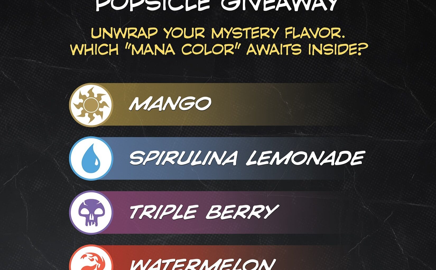 Beat the Heat with Magic: The Gathering Marvel Super Heroes x MTS Popsicle Giveaway
