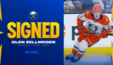 Sabres sign Zellweger to 3-year contract