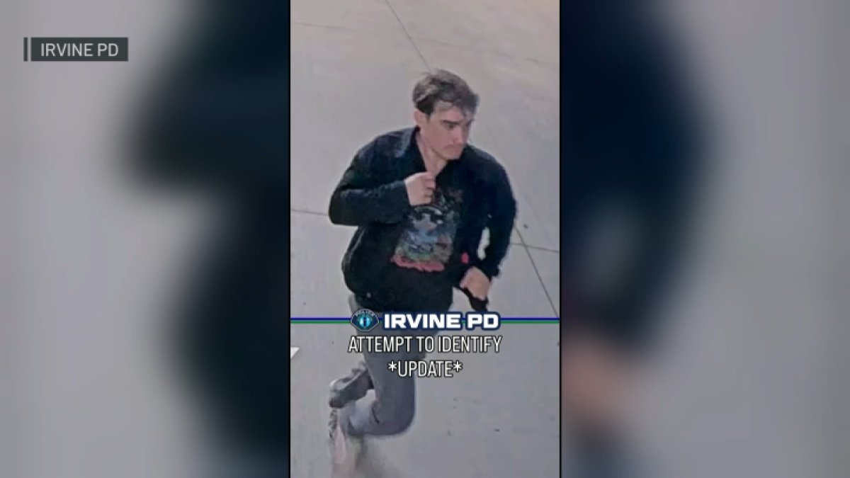 Irvine police share new video of suspected Tesla vandal – NBC Los Angeles