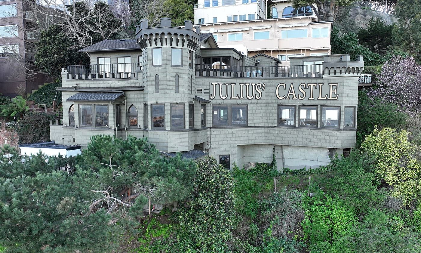 Julius' Castle, the Long-Shuttered Cliffside Telegraph Hill Restaurant, Readies for Fall Reopening