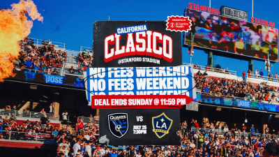 Earthquakes to Celebrate USA250 at California Clasico vs. LA Galaxy at Stanford Stadium with Bay Area’s Largest Summer Fireworks Show; No Fees Weekend Through July 19