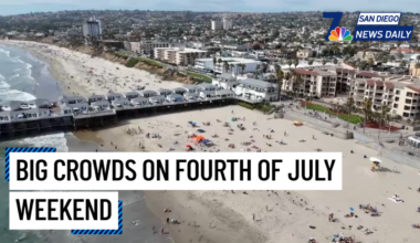 Big crowds to pack San Diego beaches on holiday weekend
