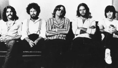 Eagles group portrait circa 1976