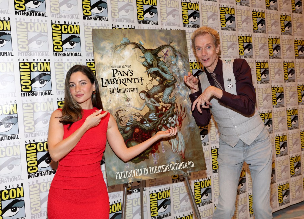 Ivana Baquero and Doug Jones at Comic-Con 2026