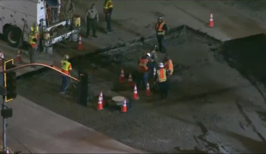 Crews find water pooling during work on pipe in West Hollywood – NBC Los Angeles
