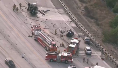 Multi-vehicle crash on 210 Freeway in Lake View Terrace – NBC Los Angeles