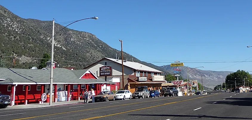 Lee Vining, California.