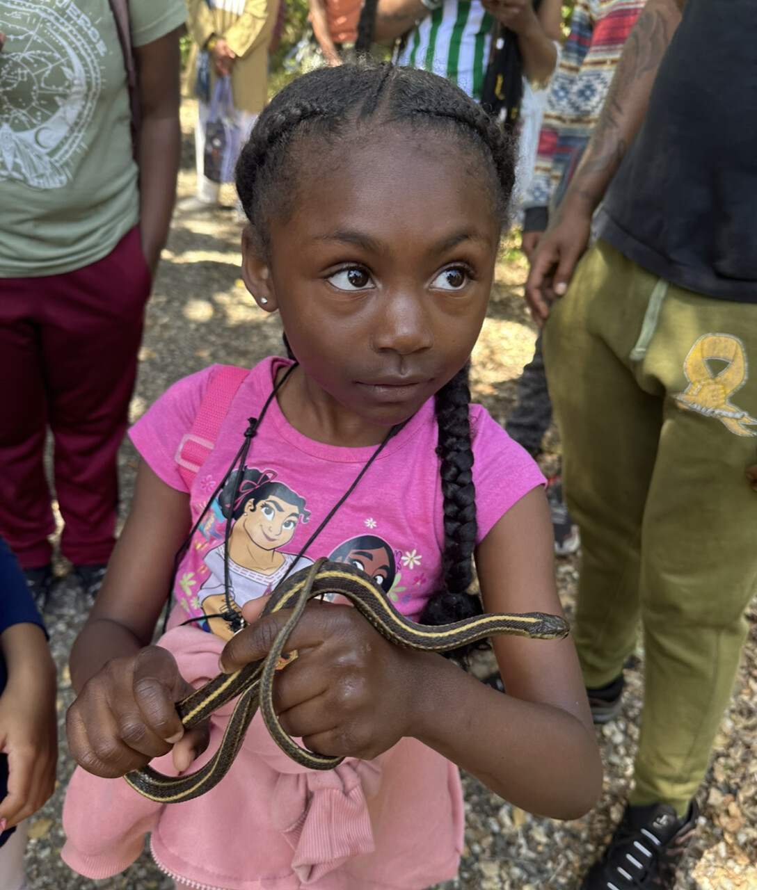 little-black-girl-with-braids-holds-snake-, Trap Nature: Oakland edition, Culture Currents Featured little-black-girl-with-braids-holds-snake-, Trap Nature: Oakland edition, Culture Currents Featured