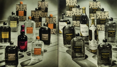 spirits bottles