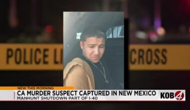 Man wanted for murder in California in custody in New Mexico