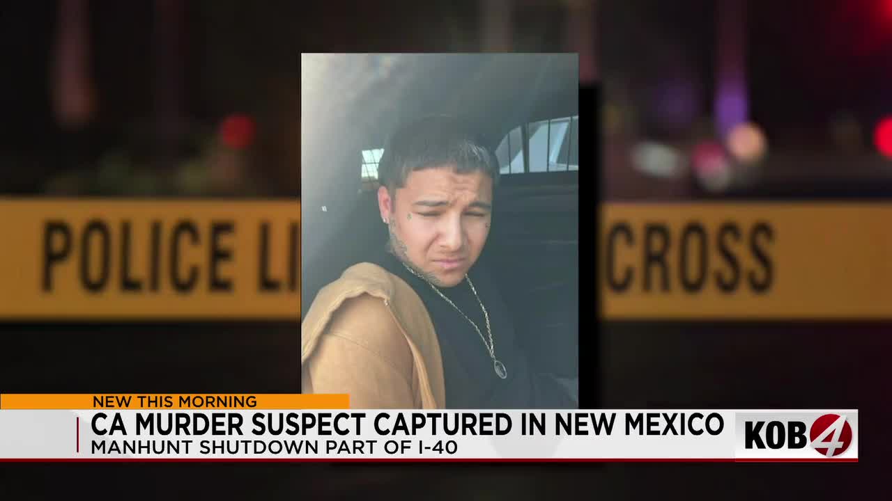 Man wanted for murder in California in custody in New Mexico
