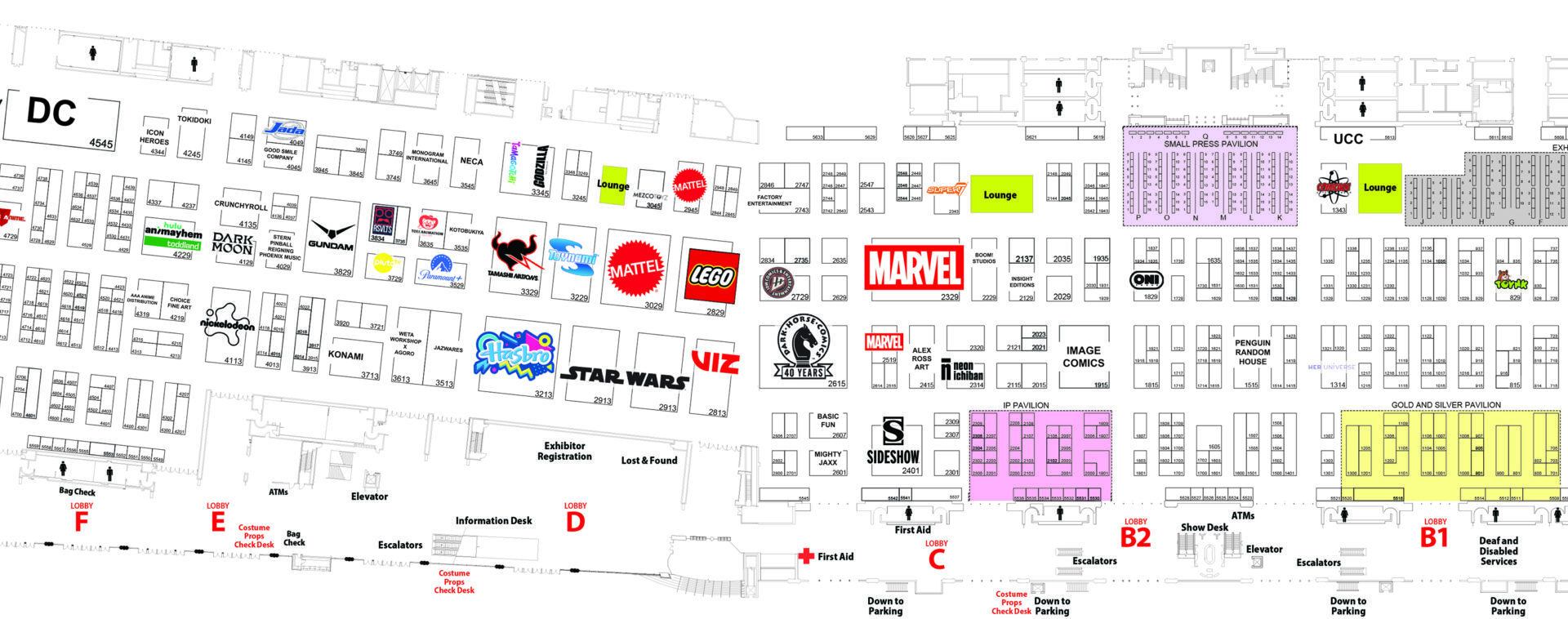 Exhibitor List, Floor Map for San Diego Comic-Con 2026 Revealed