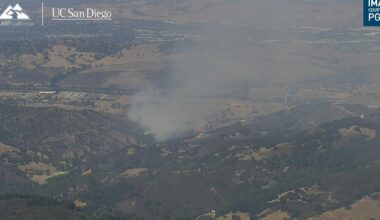 McKean Fire southwest of San Jose burns about 10 acres