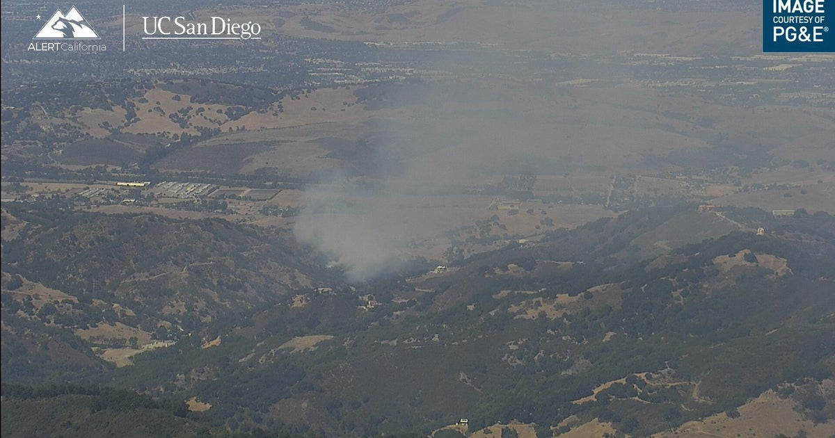 McKean Fire southwest of San Jose burns about 10 acres