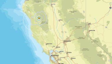 3.8, 4.4-magnitude earthquakes strike Mendocino County, followed by aftershocks