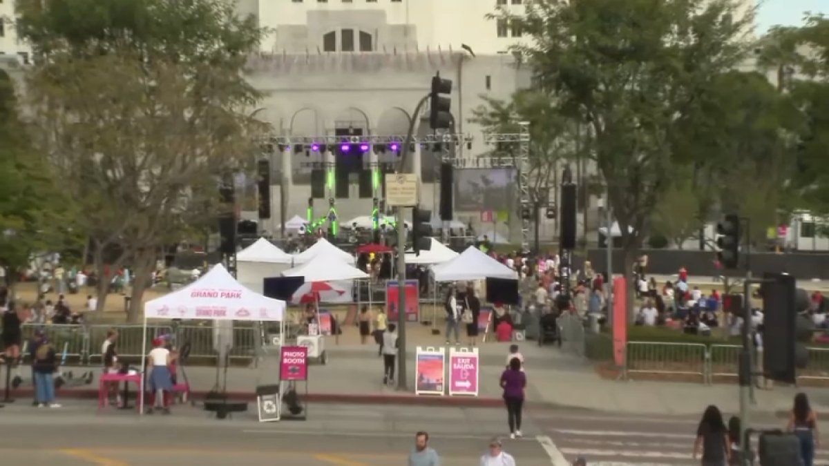 Gloria Molina Grand Park’s Summer Block Party returns – NBC Los Angeles