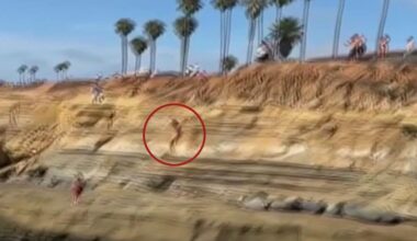Teen illegally jumps off San Diego cliffs, everything goes wrong