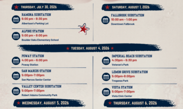 National Night Out in San Diego County August 4
