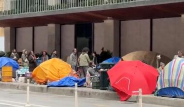 San Francisco's latest homeless encampment brought to you by Netflix