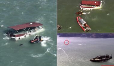 Deadly boat accident near Alcatraz Island in San Francisco Bay leaves 1 dead, several missing