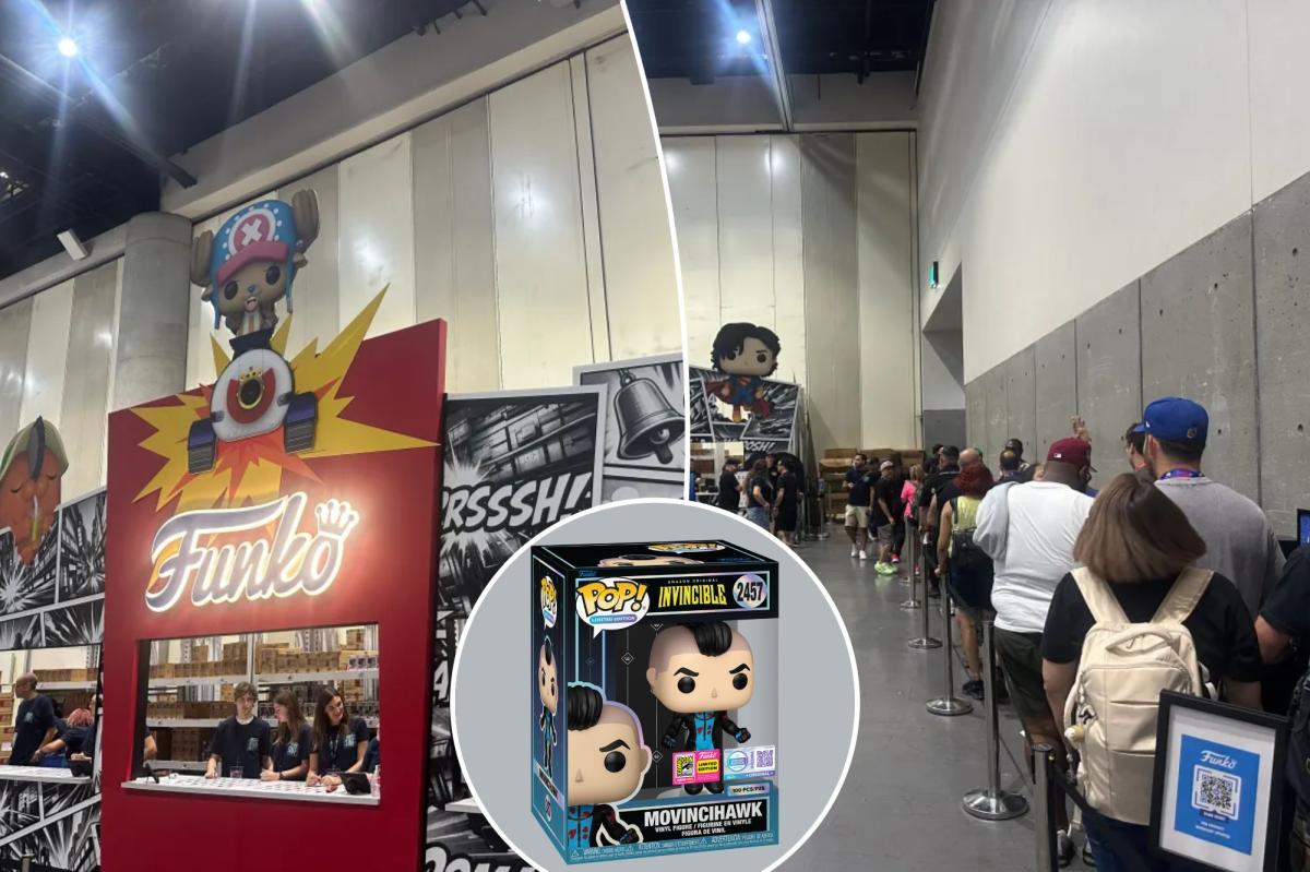 Inside mad dash to get limited edition Funkos ahead of San Diego Comic-Con — where collectibles resell for $5K