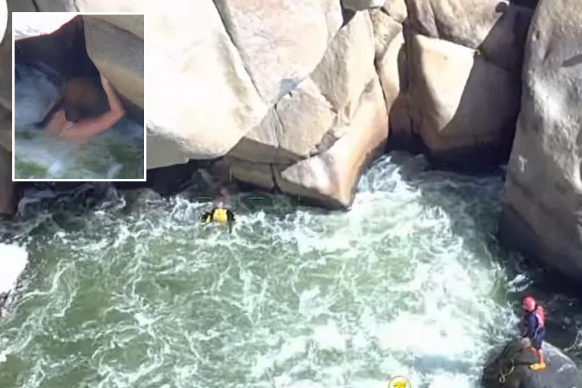 Dramatic Kern River rescue after woman swept downstream