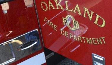 Blaze damages long-shuttered firehouse in Oakland's Montclair neighborhood