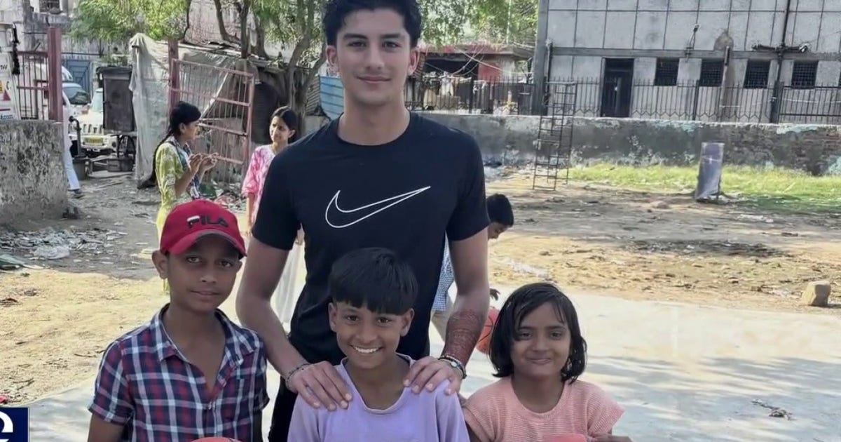 Oakland teen builds basketball court and coaches youth in India